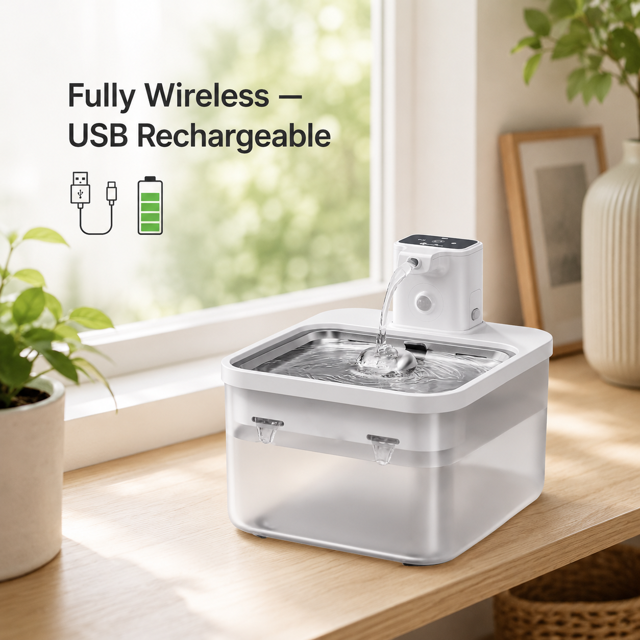 Whisper Flow - Wireless Pet Fountain