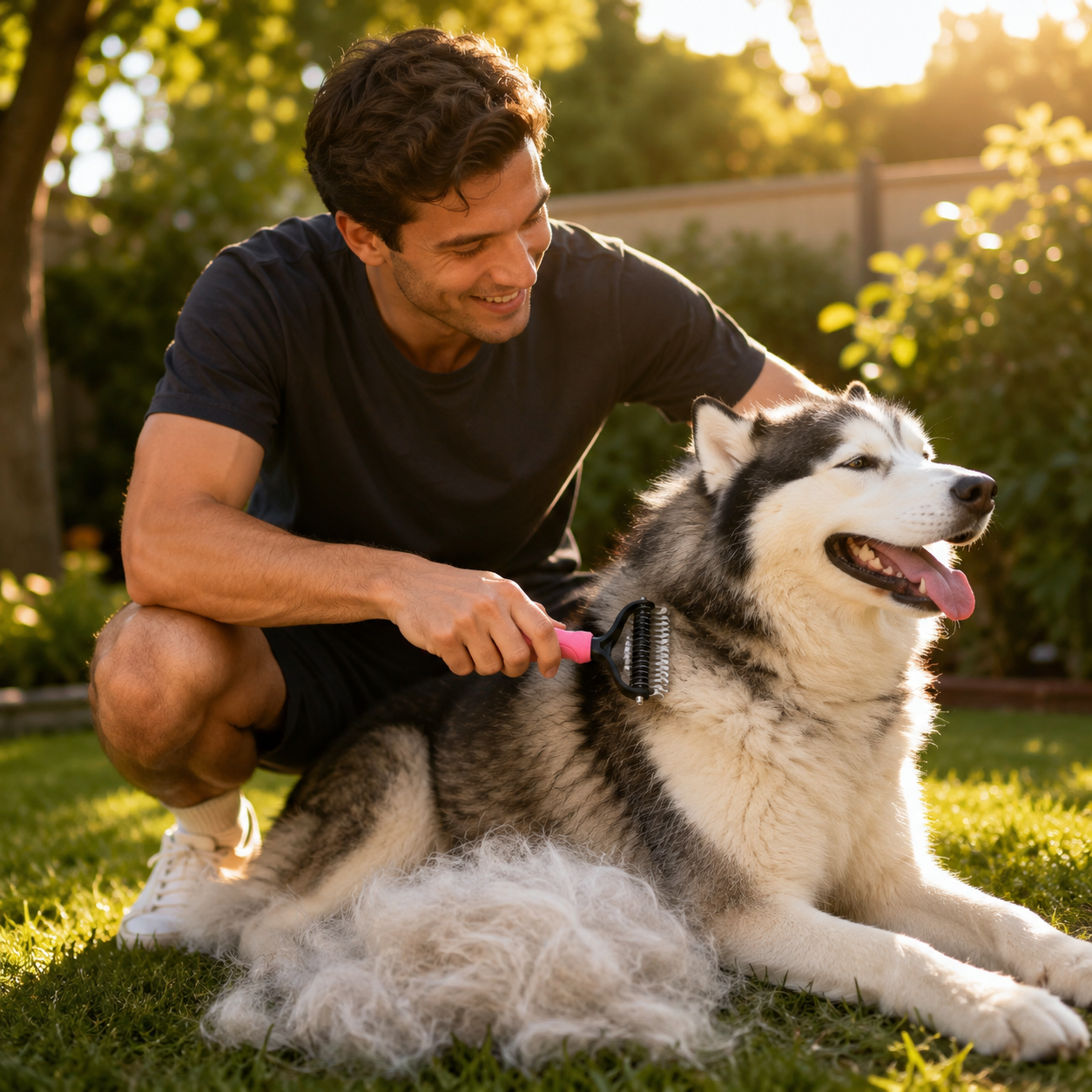 PawFlowz Pro - Deshedding Brush
