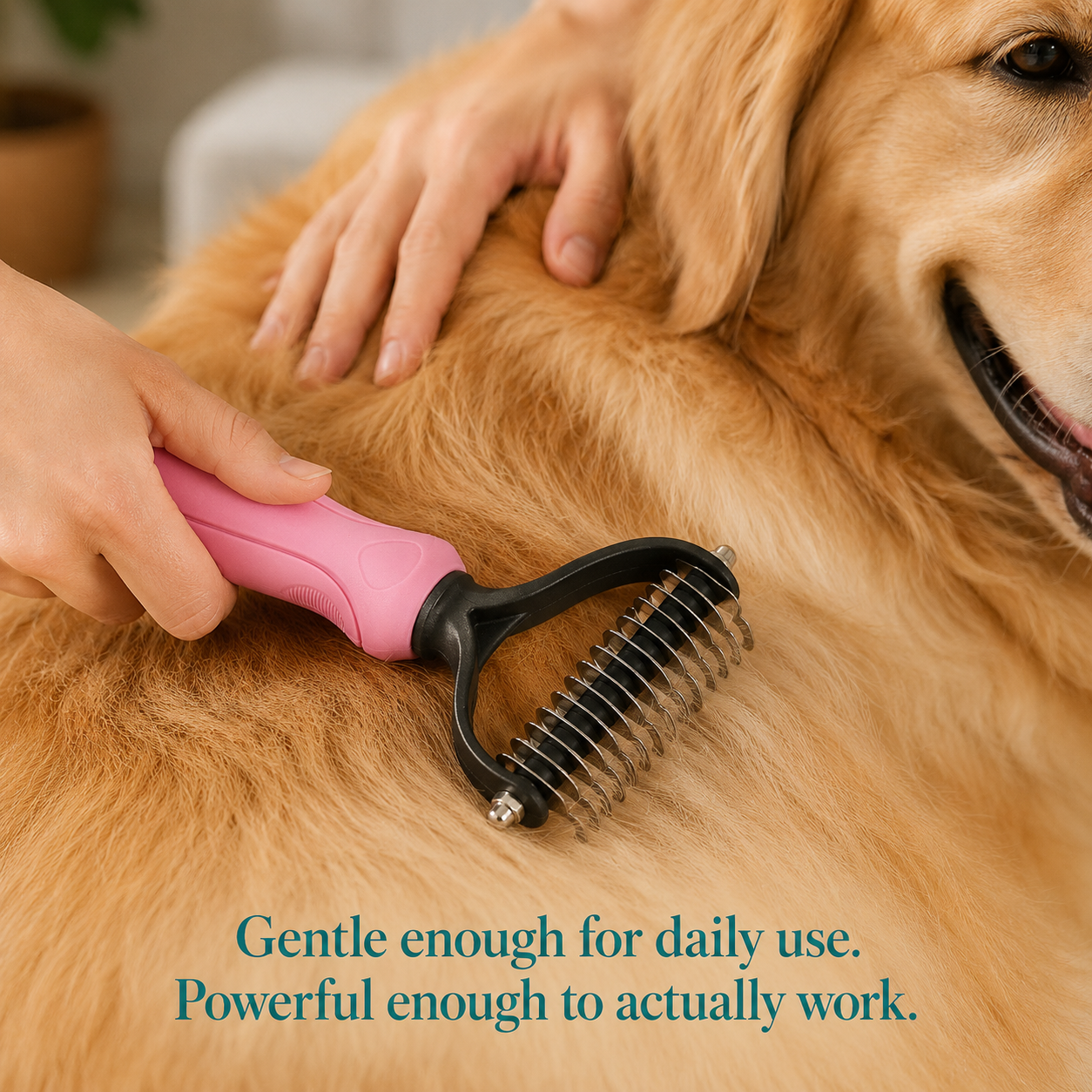 PawFlowz Pro - Deshedding Brush